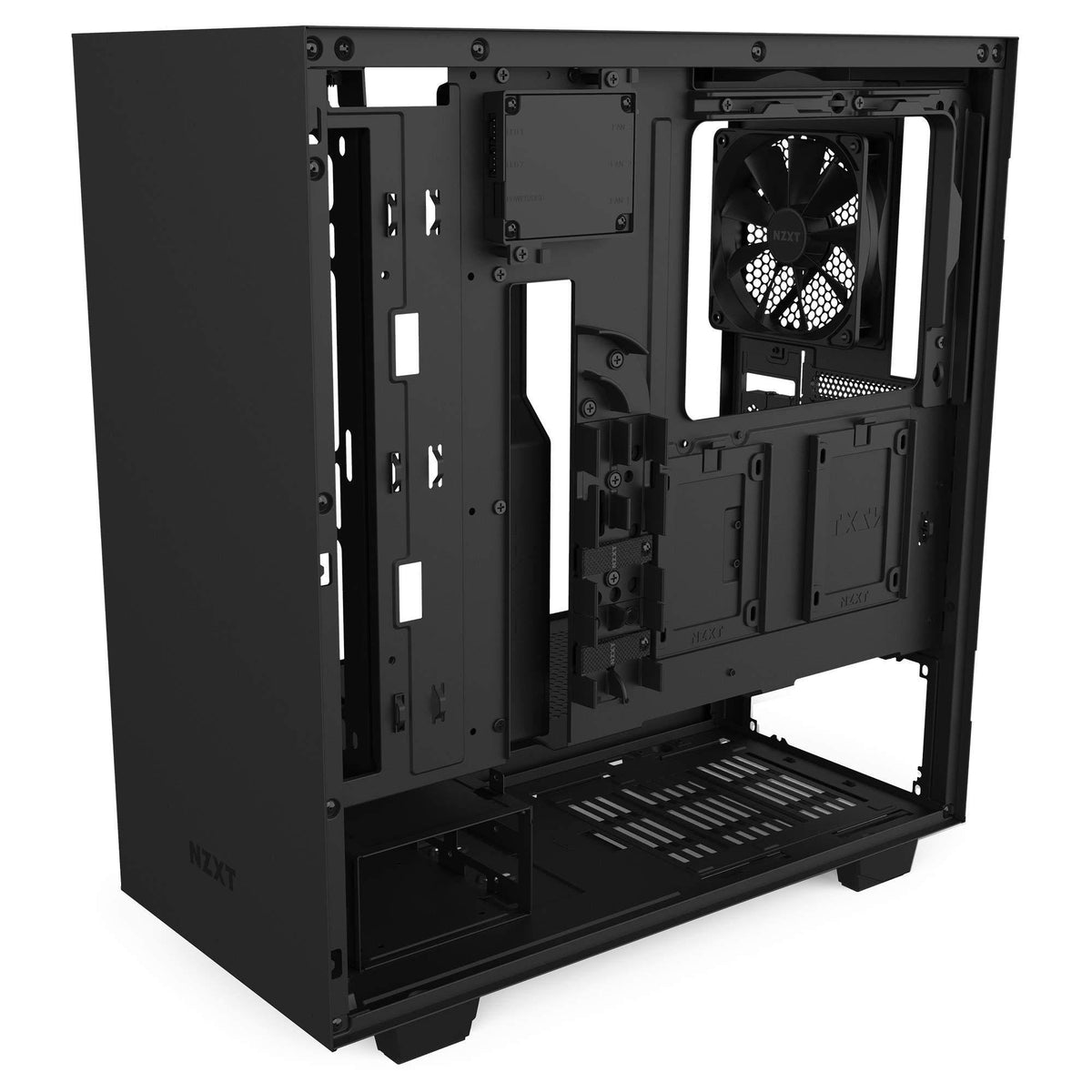 Matte Black Mid-Tower Case Q6774