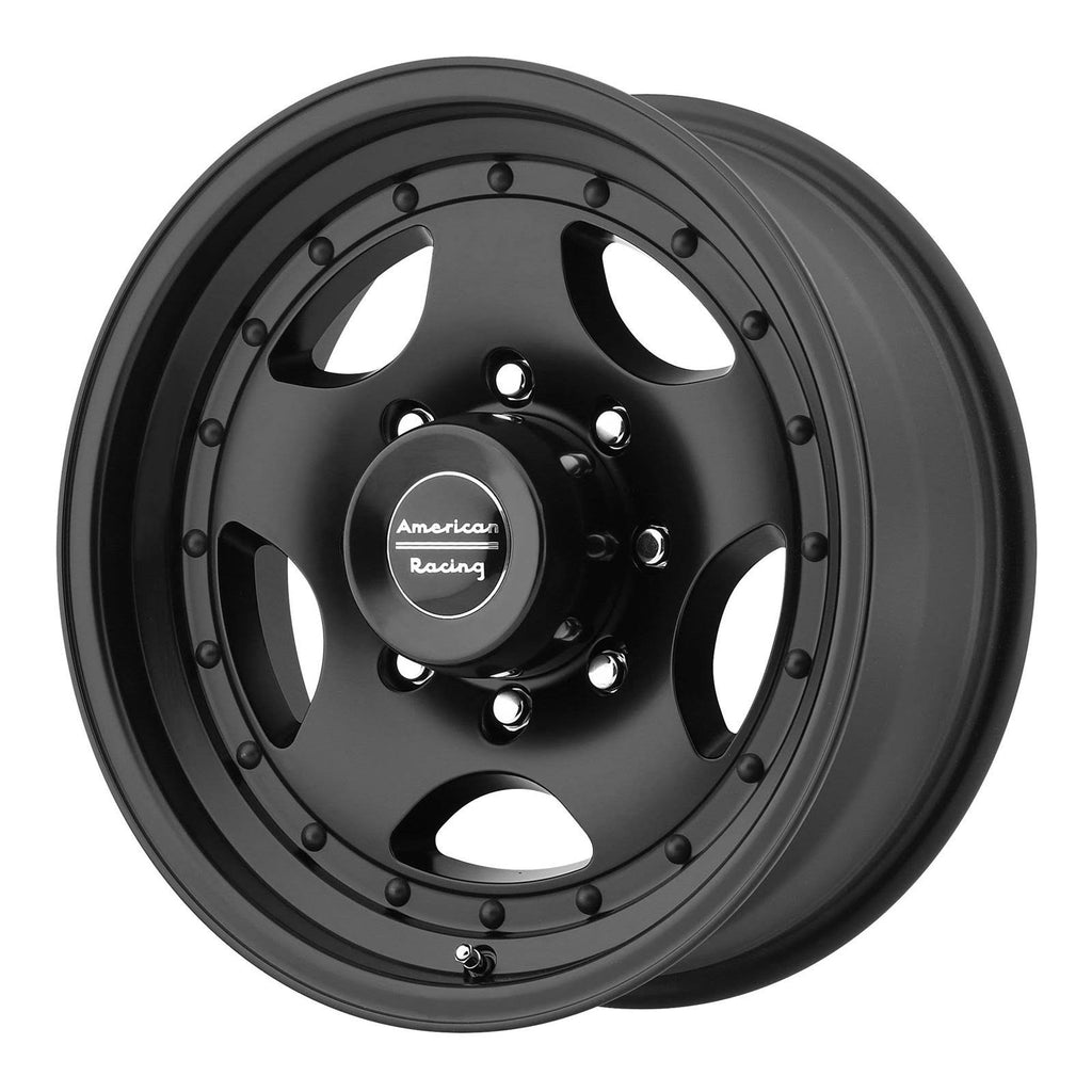 Black 16x8 8x165.10 Wheel E78005