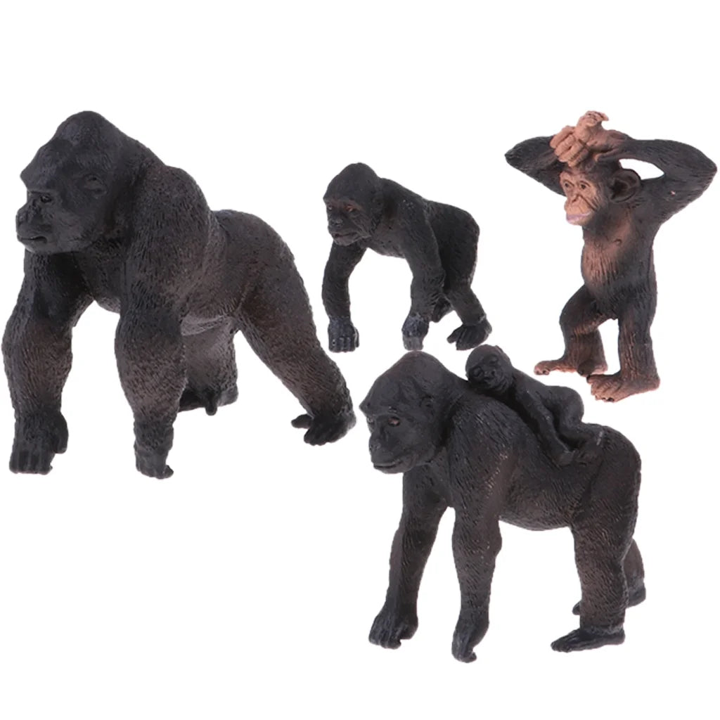 Realistic Gorilla Model Animal Figures Toy I28623