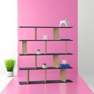 53.9x22 H Geometric Bookcase E911393