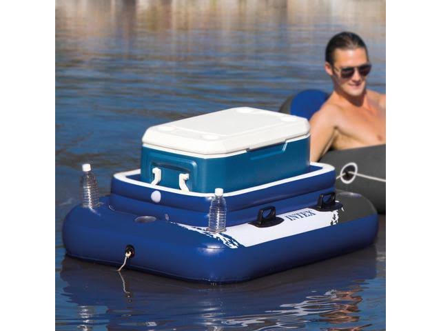 72 Can Cooler and 1 Person Inflatable Raft (3 Pack) F469837