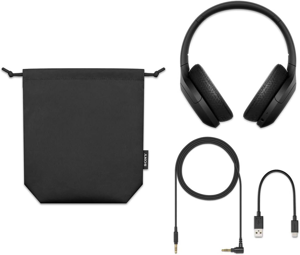Black Wireless Noise-Canceling Headphones I283