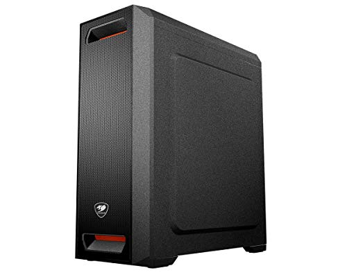 Mid Tower Case with Full Tempered Glass Window, black Y78253