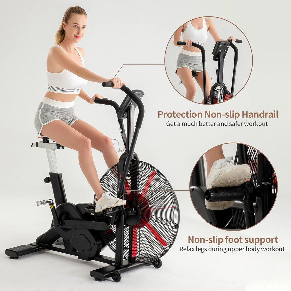 Indoor Cycling Stationary Bicycle with Air Resistance W18143