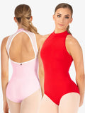High Neck Mesh Back Leotard Z998