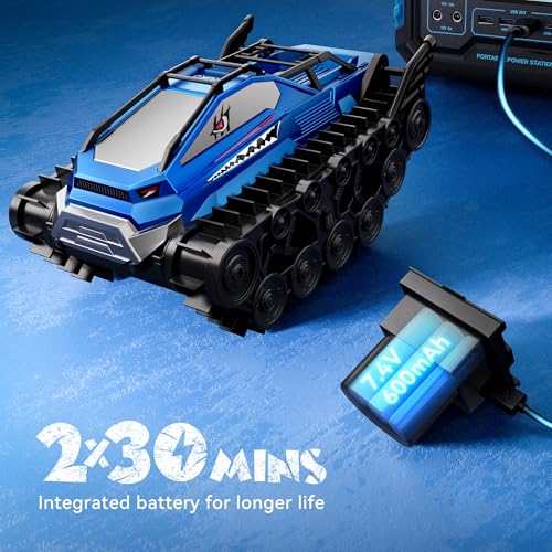 Blue Amphibious Remote Control Car I50399