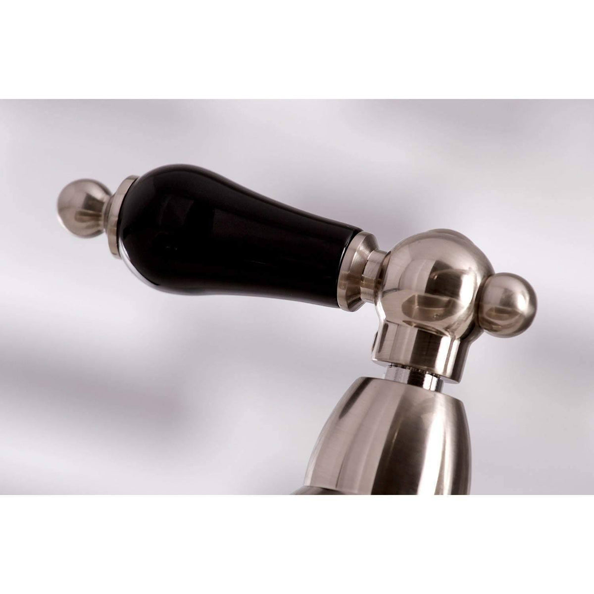 Polished Chrome Kitchen Faucet with Brass Sprayer F457761
