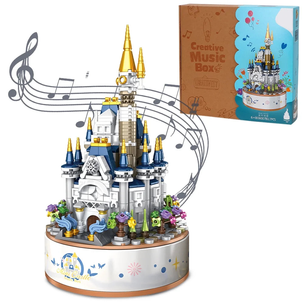 617pcs Castle Model Building Toys Q151