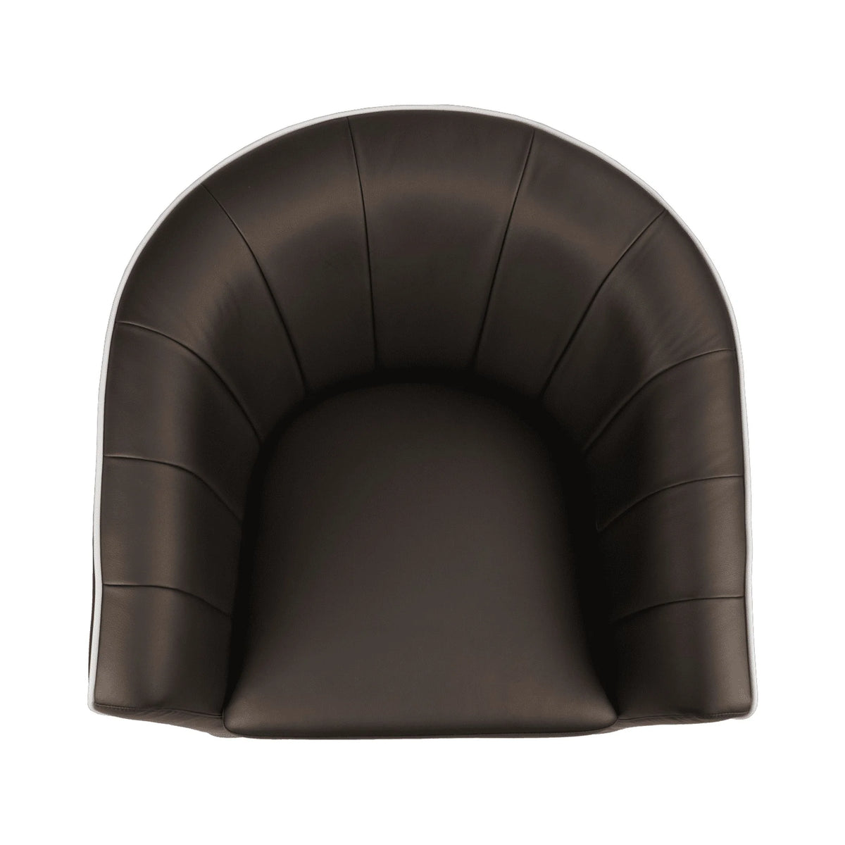 Black Leather Guest Chair with Lockable Rolling Casters J140349
