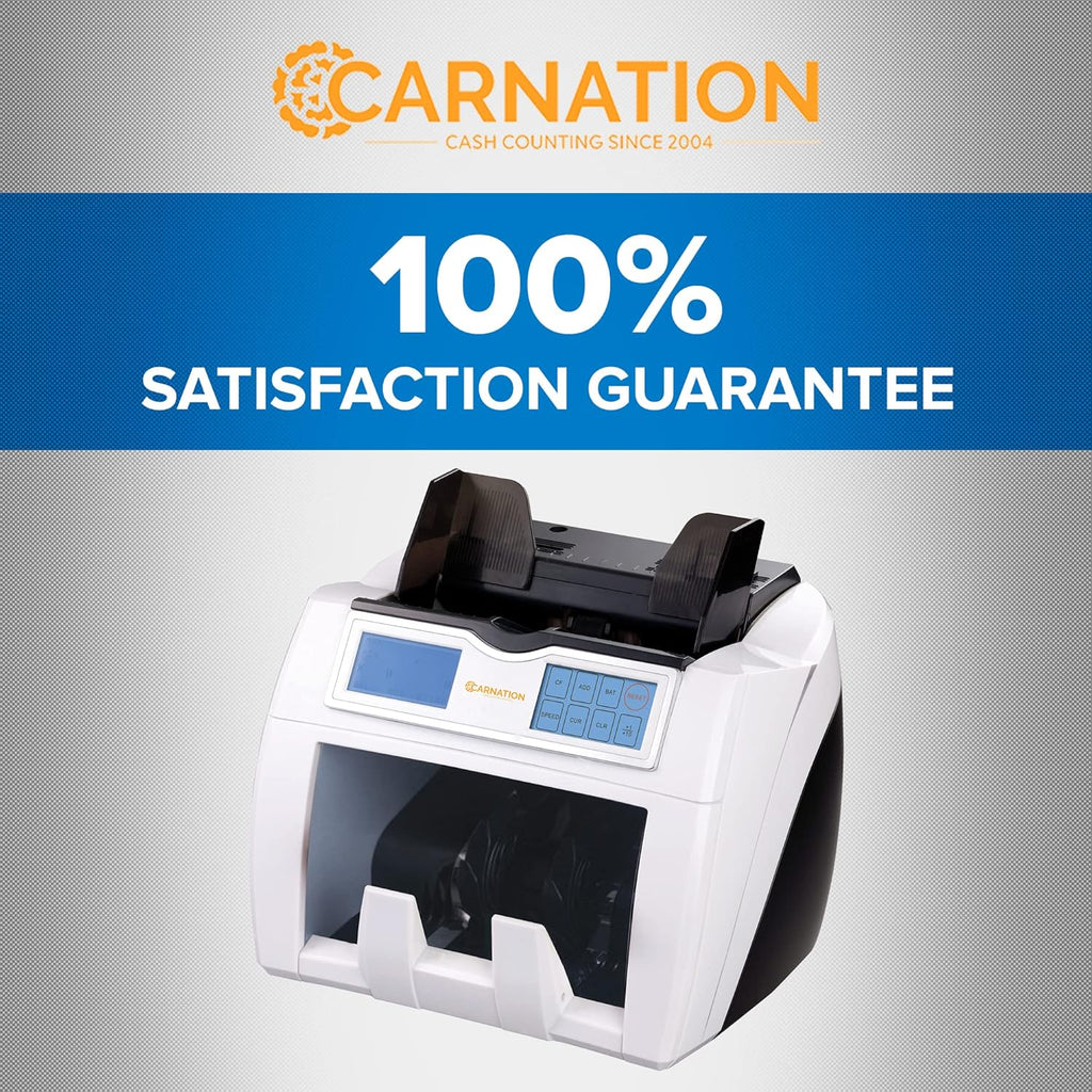 Money Counter with Counterfeit Bill Detection, Touchscreen, Multi-Currency Checker V763156