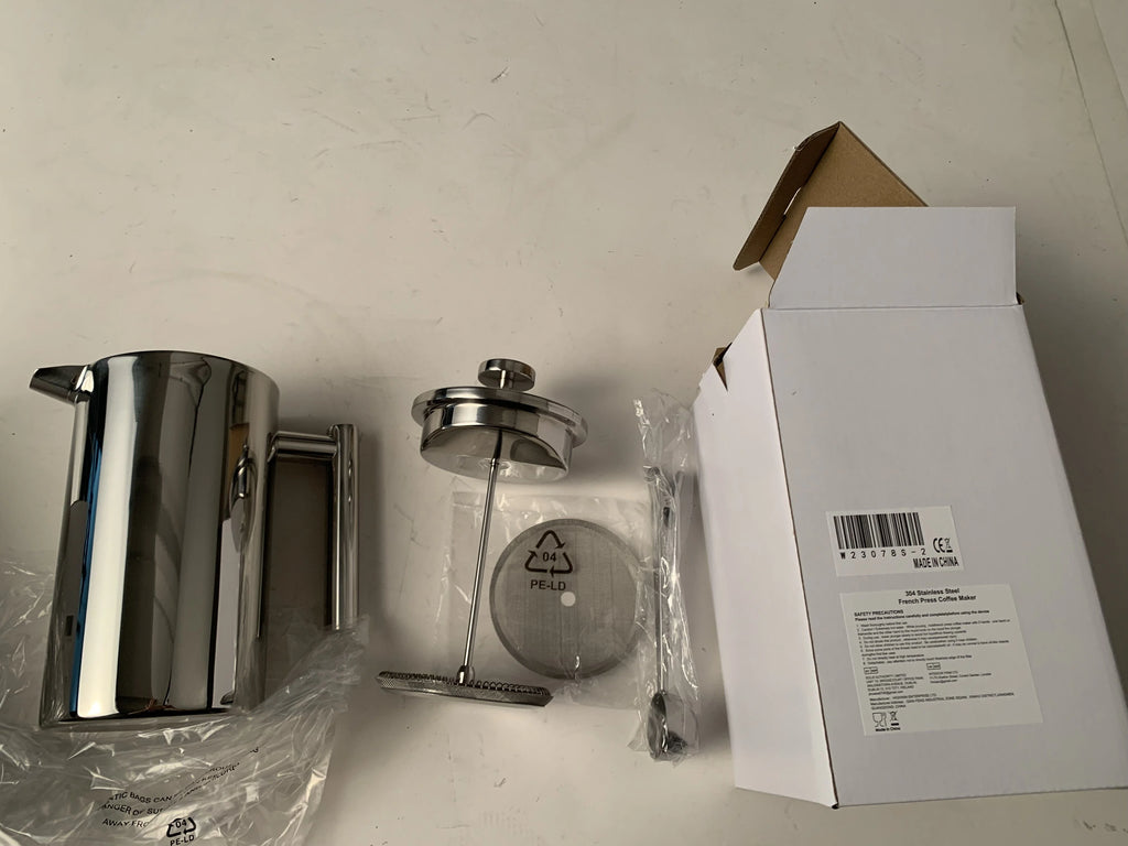 Stainless Steel French Press Coffee Maker T4272