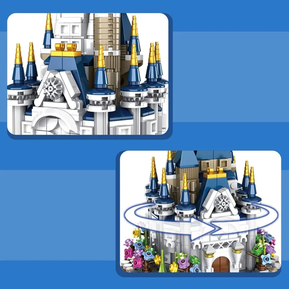 617pcs Castle Model Building Toys Q151