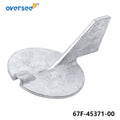 Zinc Anode Trim Tab for Outboard Motor Q9515
