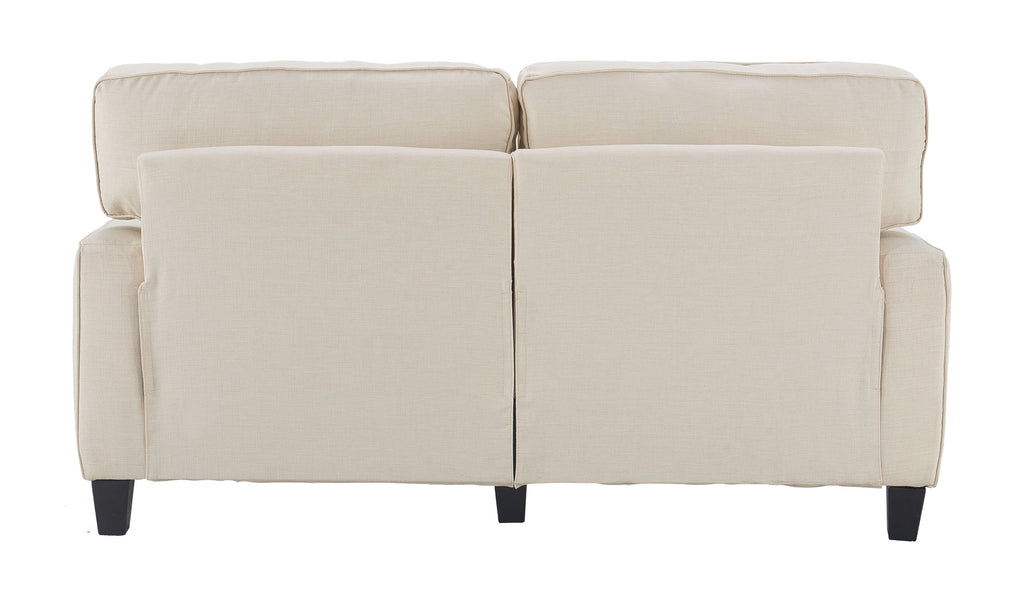 Buttercream Fabric Loveseat W3441