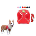 No-Pull Soft Mesh Reflective Adjustable Dog Harness and Leash Set S642791