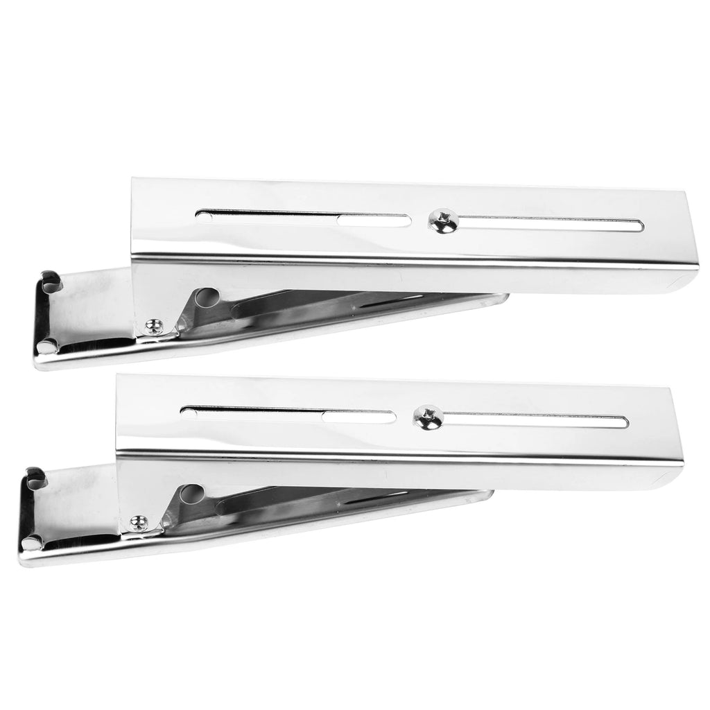Stainless Steel Microwave Oven Bracket Wall Mount Rack Shelf, 1 pair B5500