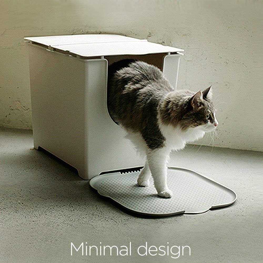 Flip Litter Box with Scoop and Reusable Liner G2582