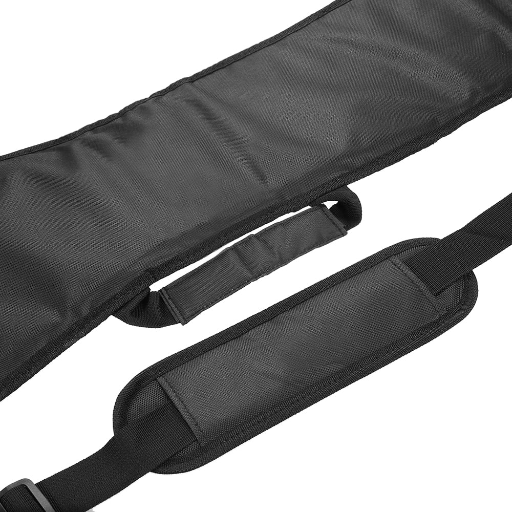 Black/Blue Padded Kayak Paddle Bag with Removable Shoulder Strap X94893