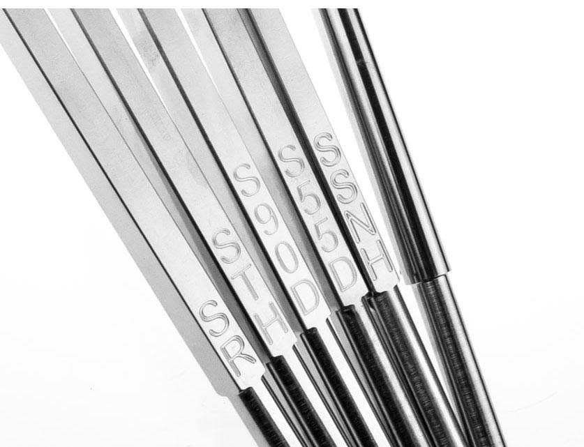 6 Tool Set of Carbide Wood Lathe Tools with 5 Handles H49330