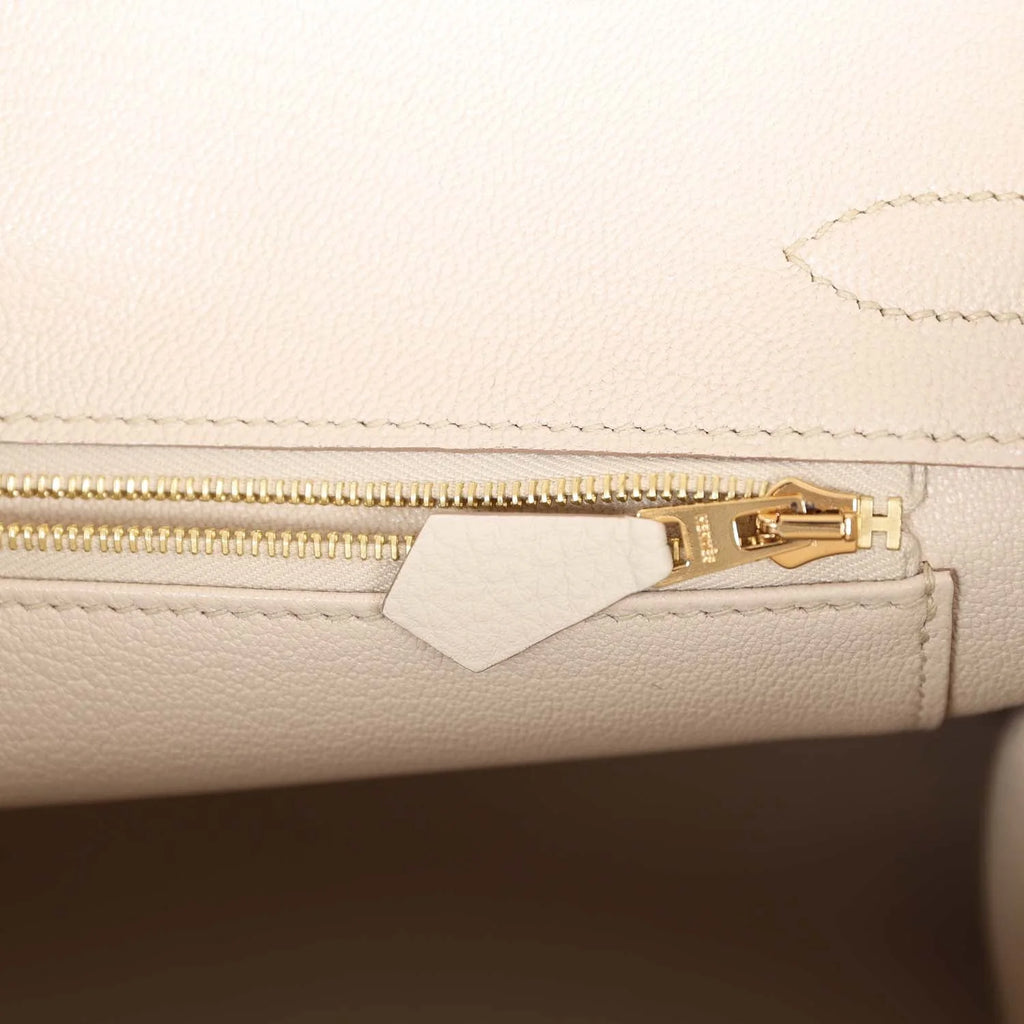 Beton Togo Leather Handbag B48532