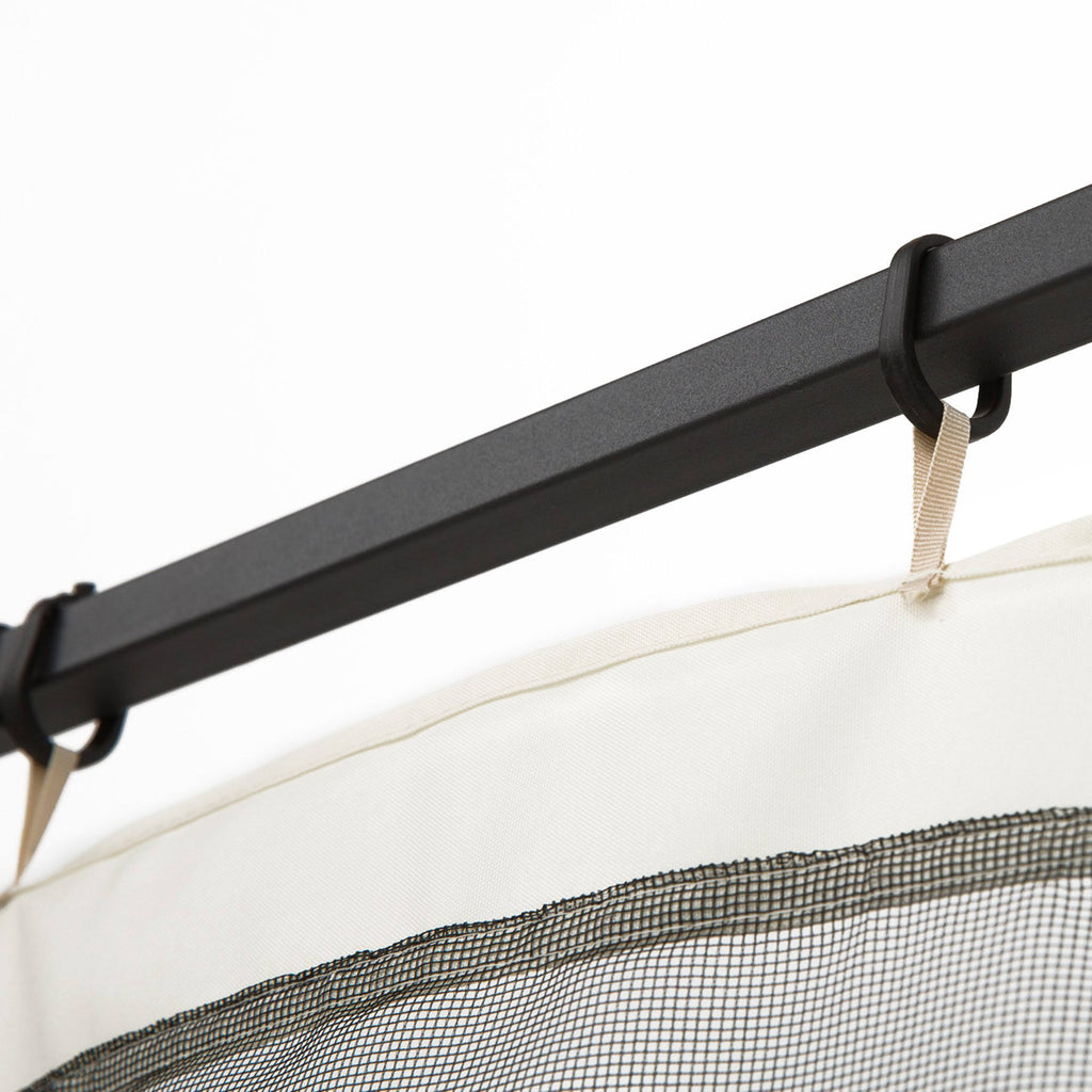 4-Panel Mesh Mosquito Netting Sidewalls with Zippers for Patio Gazebo R70534