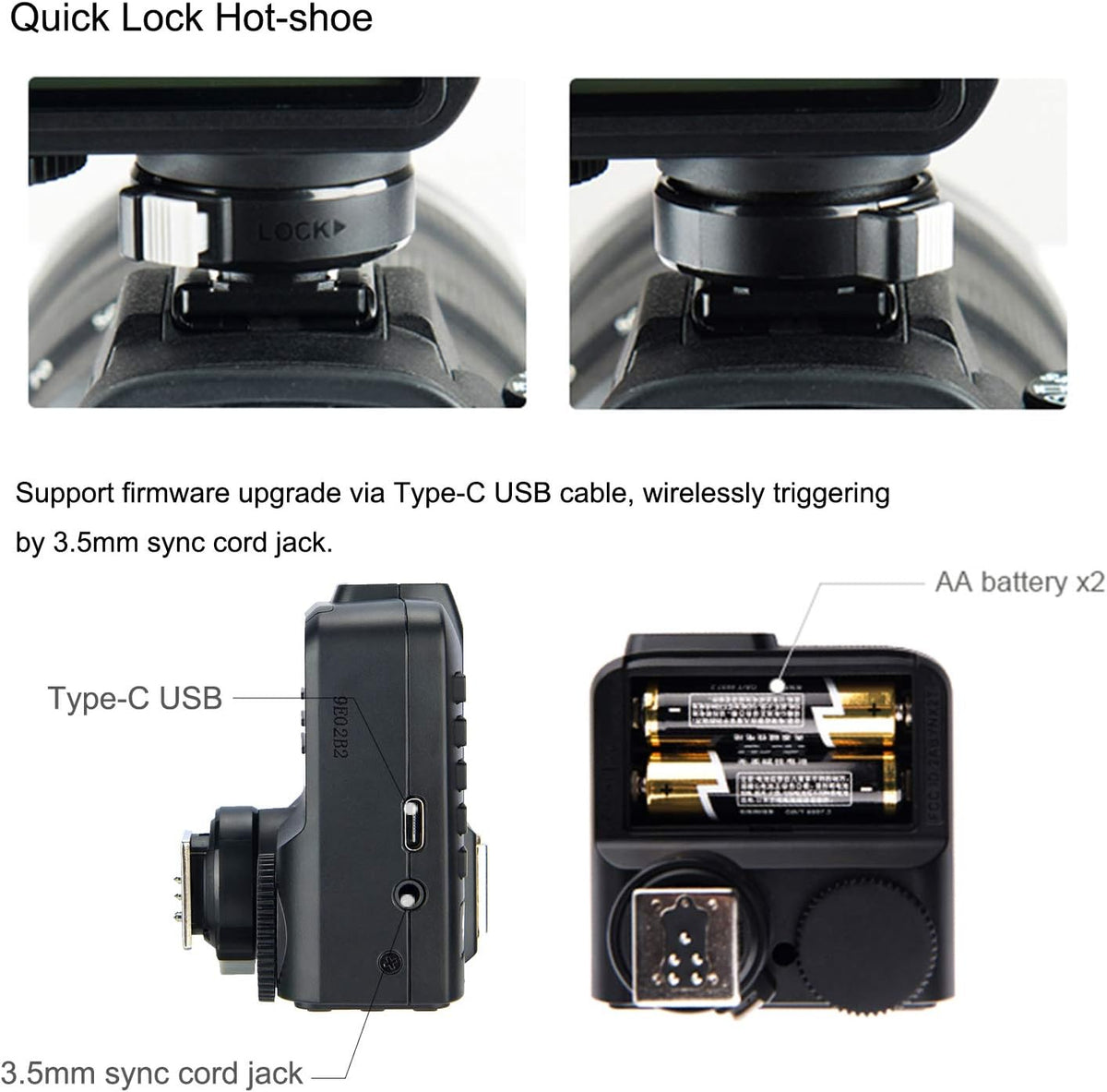 Wireless Flash Trigger with 1/8000s HSS M124381