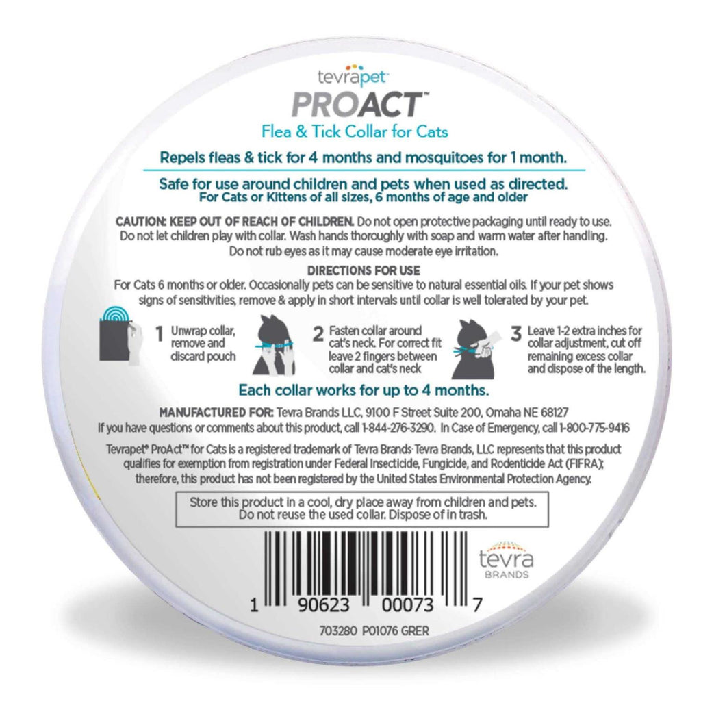 Flea & Tick Collar for Cats R841795