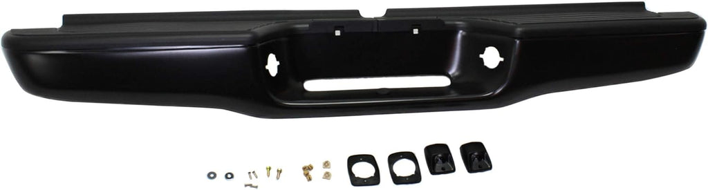 Painted Black Steel Step Bumper I4672
