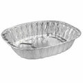 Extra Large Oval Aluminum Disposable Roaster 250 Qty R7962