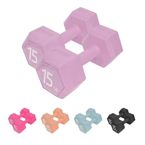 Dumbbell Sets - 5/10/15/20/25/36 lb Dumbbells Pair Hand Weights Set of 2 - Easy Grip - Arm Weights D569221