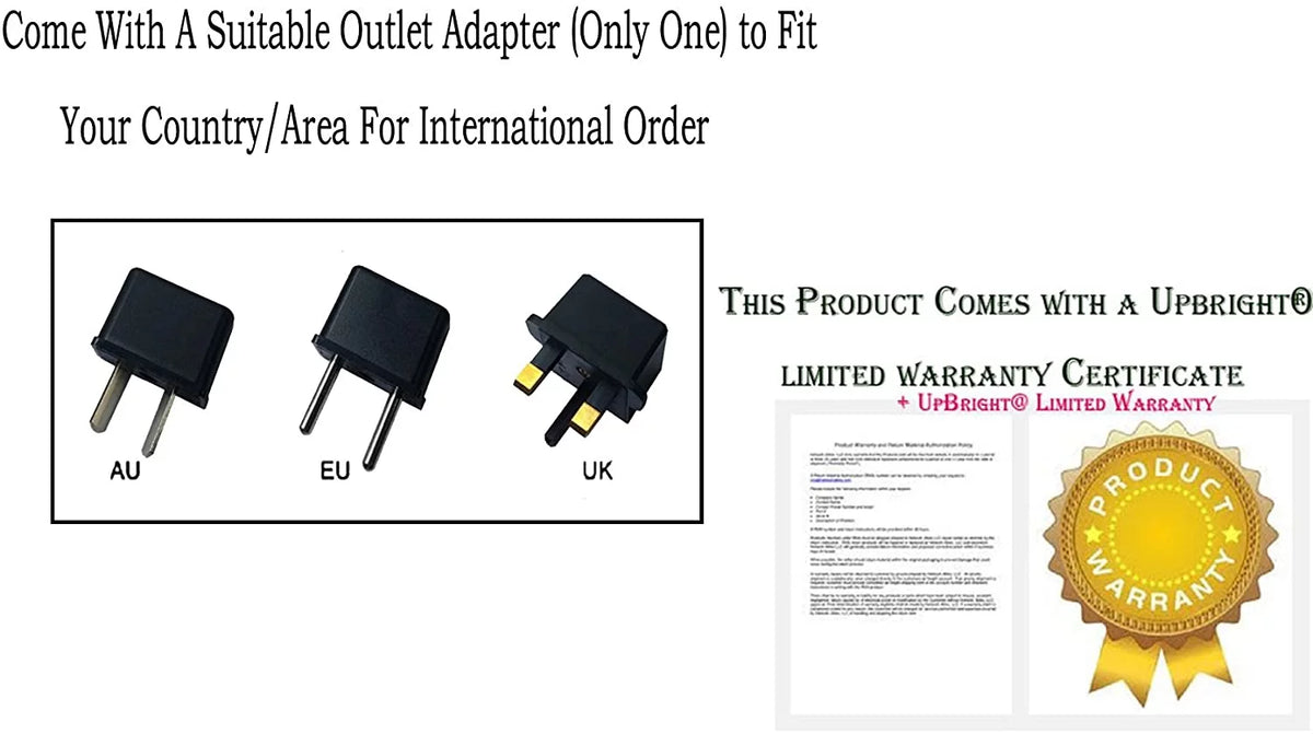 AC/DC Adapter Power Supply Cord Cable PS Charger J66533