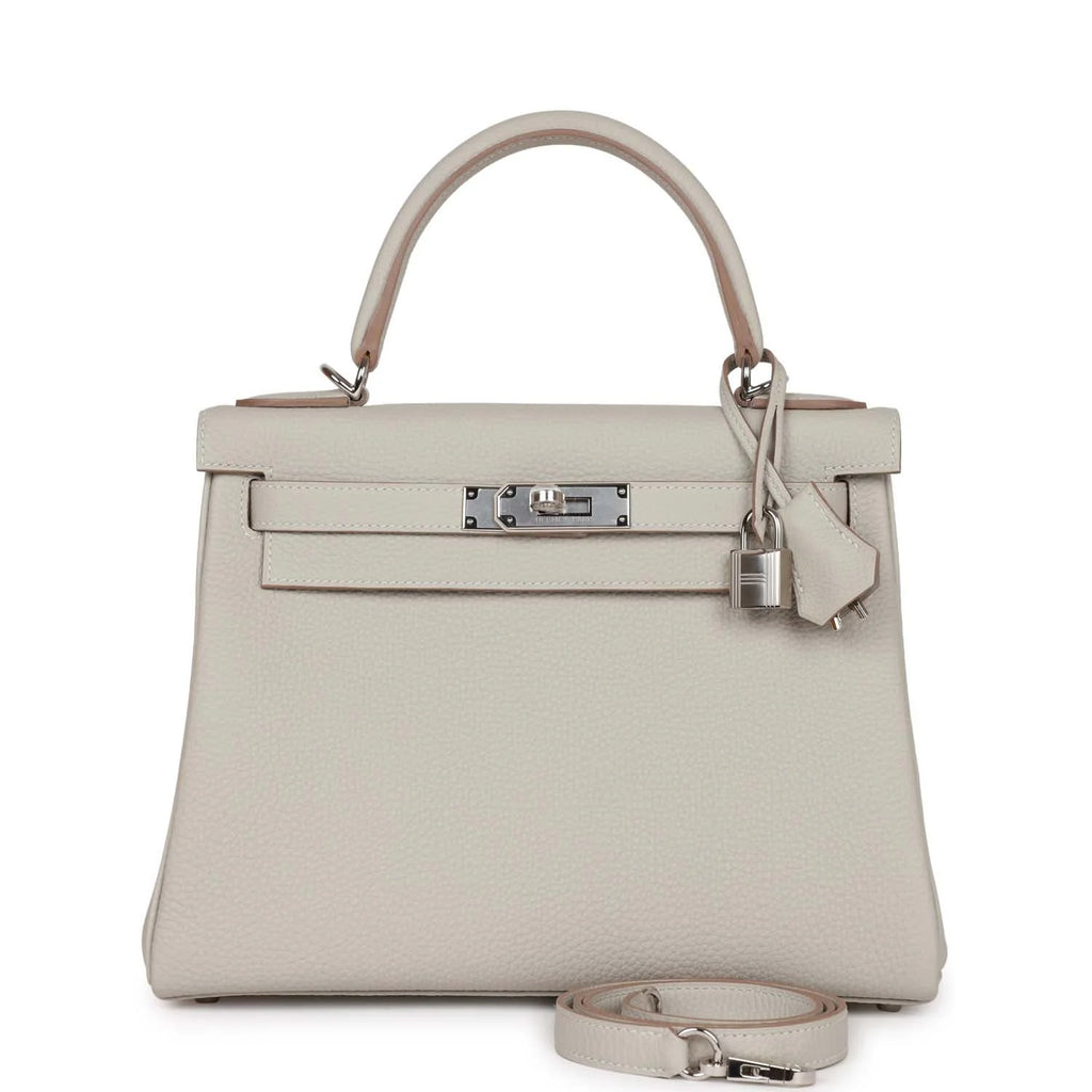 Gris Perle Togo Palladium Hardware Bag L3857