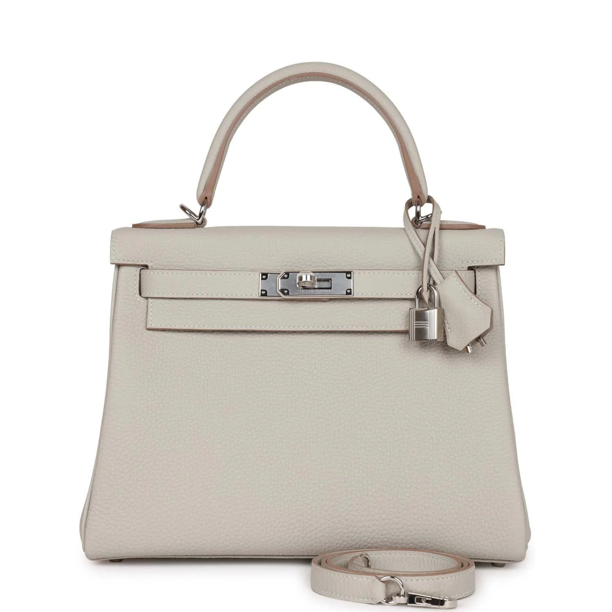 Gris Perle Togo Palladium Hardware Bag L3857