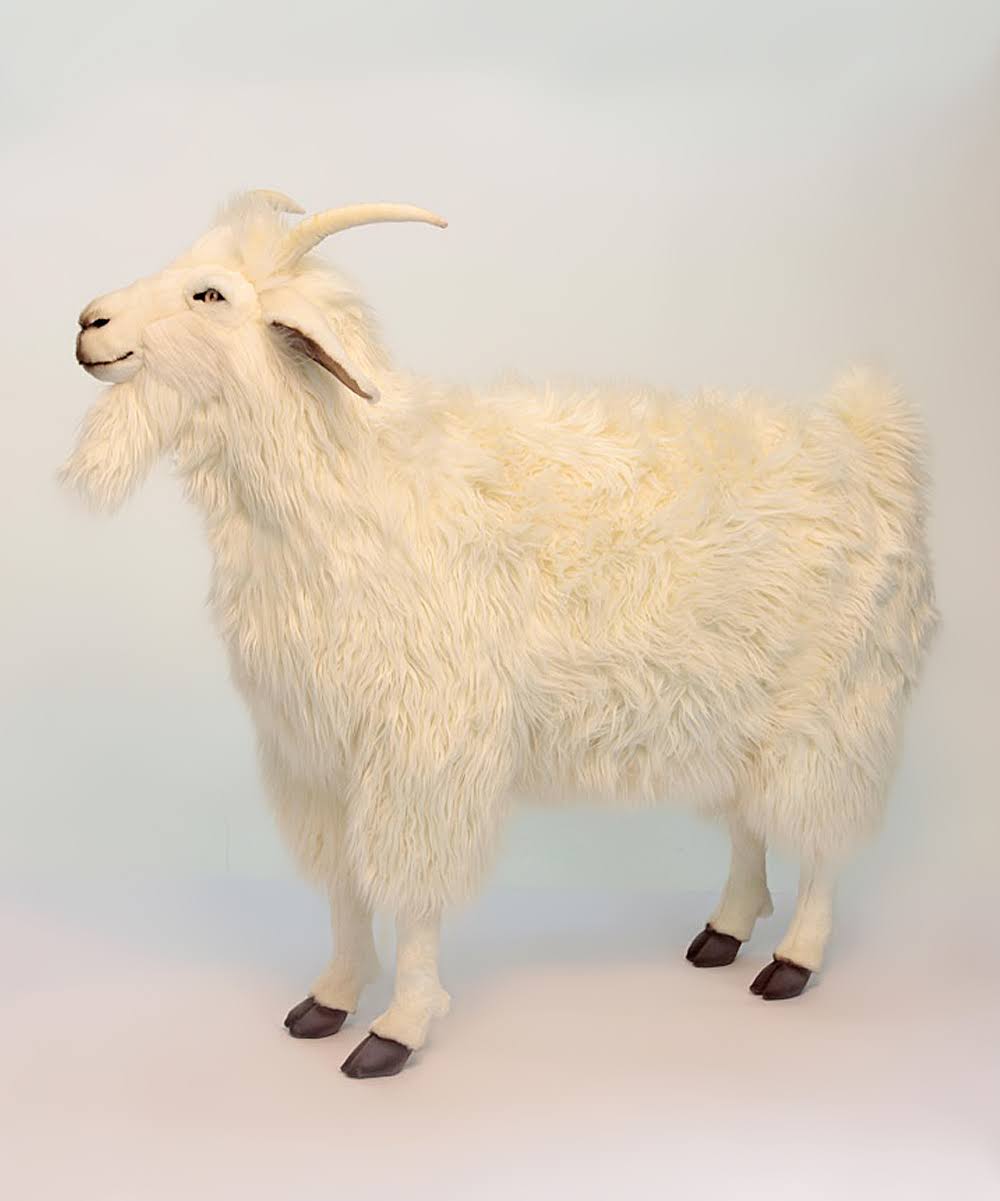 Stuffed Cashmere Goat Z393973