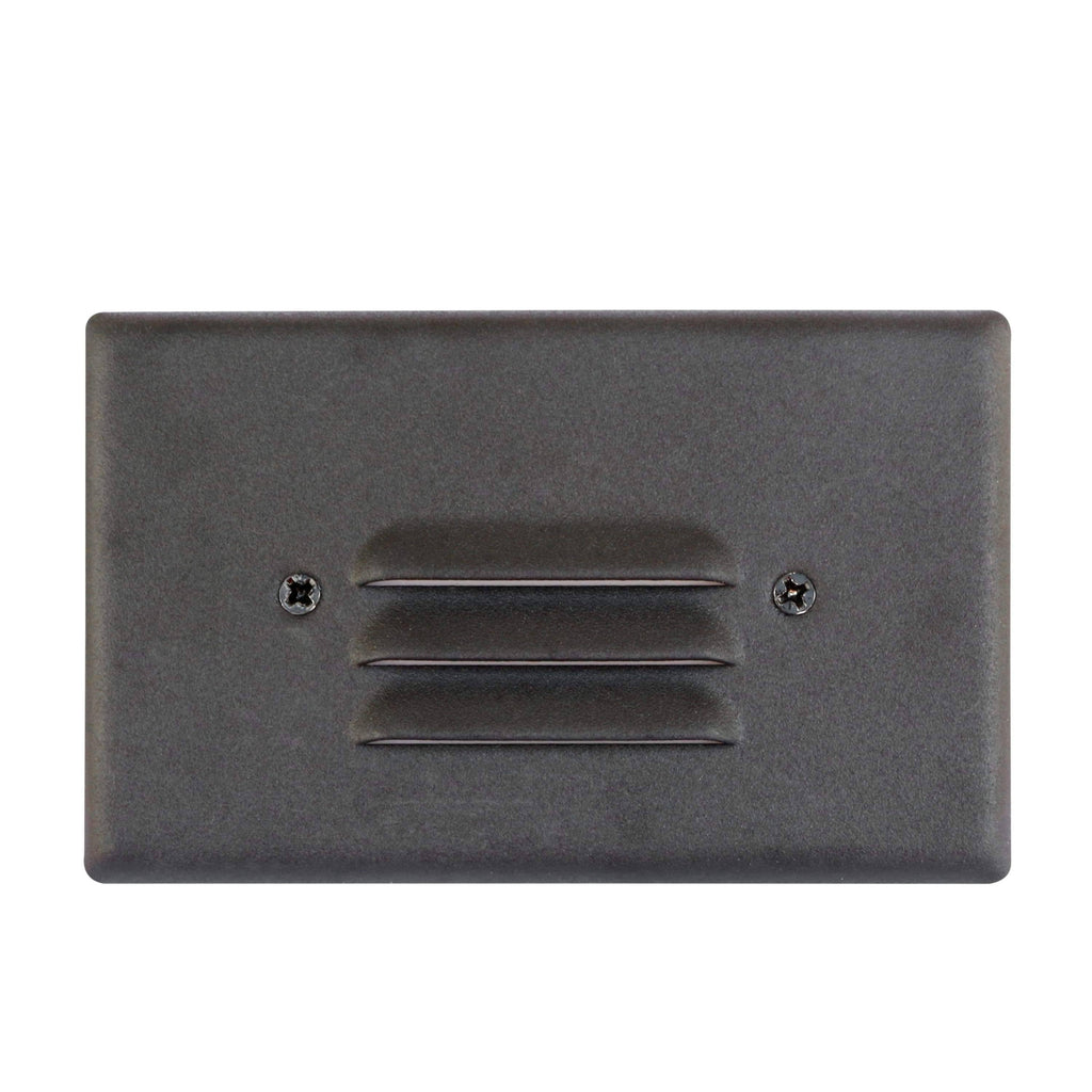 5 Pack Black Angled Louver Step Light Z104