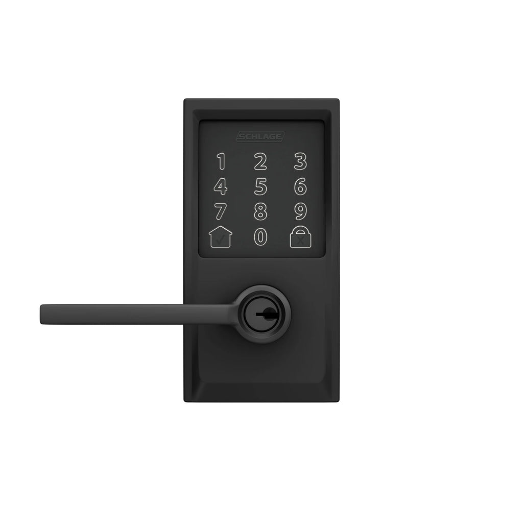 Chrome Electronic Keypad Door Lever O28836