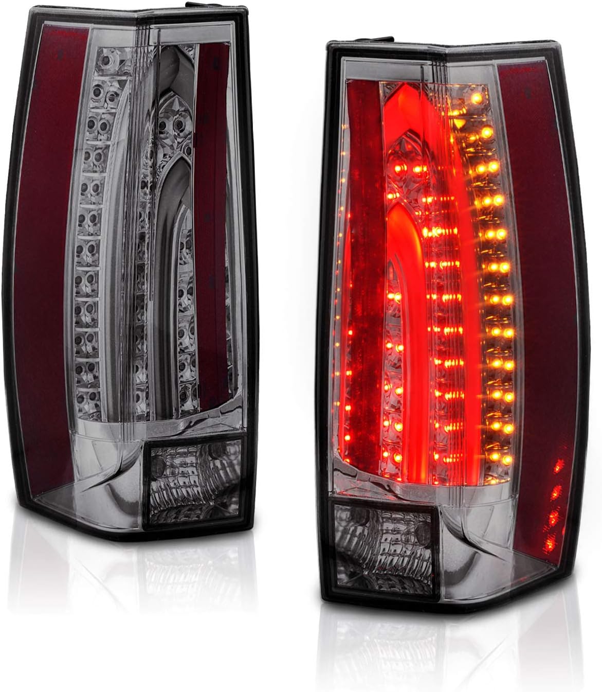 Smoke LED Tube Tail Lights Set A42023