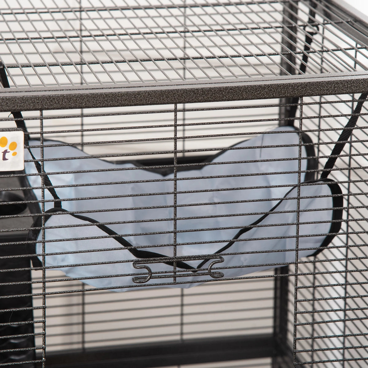 Small Animal Cage with 4 Platforms and Removable Tray Q49680