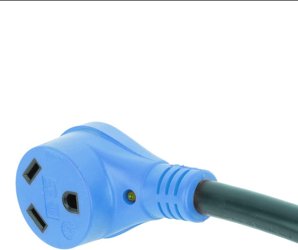 30FT 30 Amp RV Extension Cord with LED Power Indicator F4174