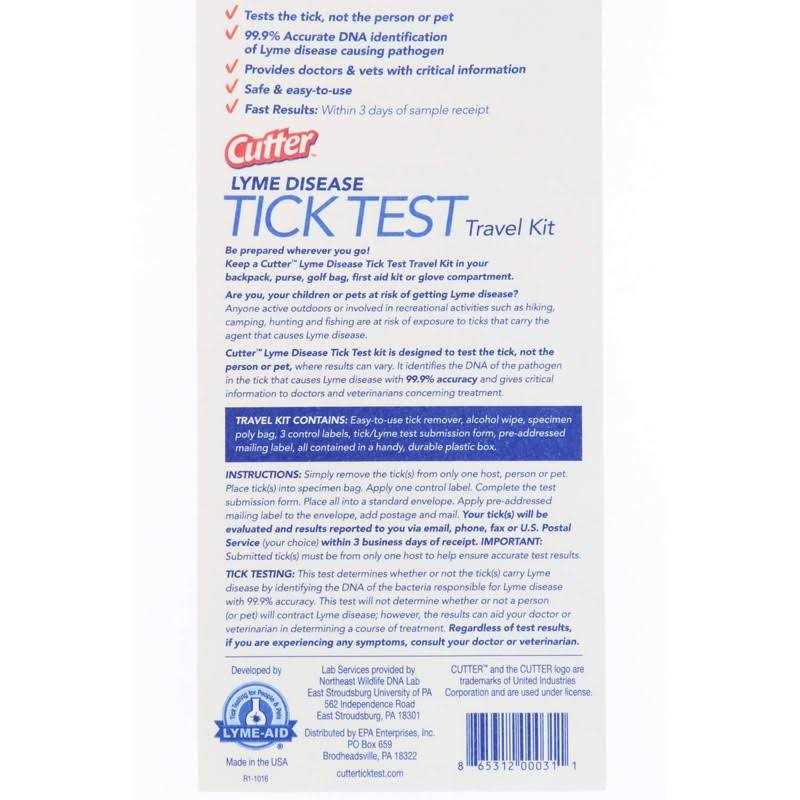 Lyme Disease Tick Test W54300