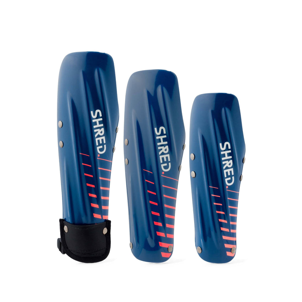 Navy Blue/Rust Ski Race Protection Arm Guards P8558