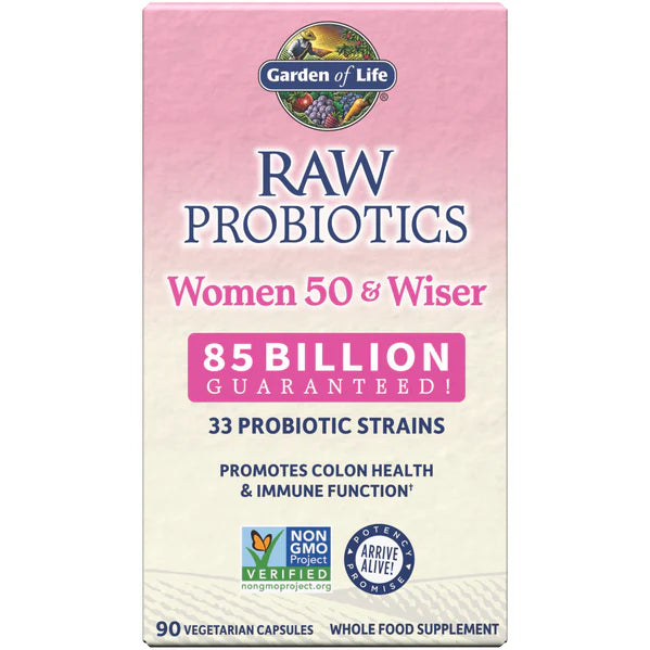 Probiotics Women 50 & Wiser 90 Vcaps F596