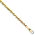 14kt Yellow Gold Diamond Cut Rope Chain with Lobster Clasp X27786