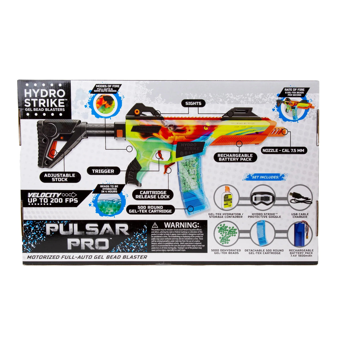 Battery Gel Blaster with 5000 Water Beads B909080