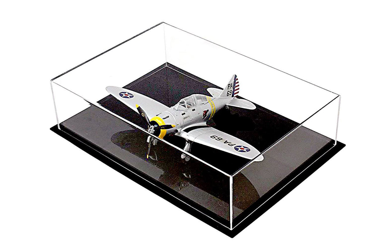Clear Acrylic Model Plane Display Case W2900