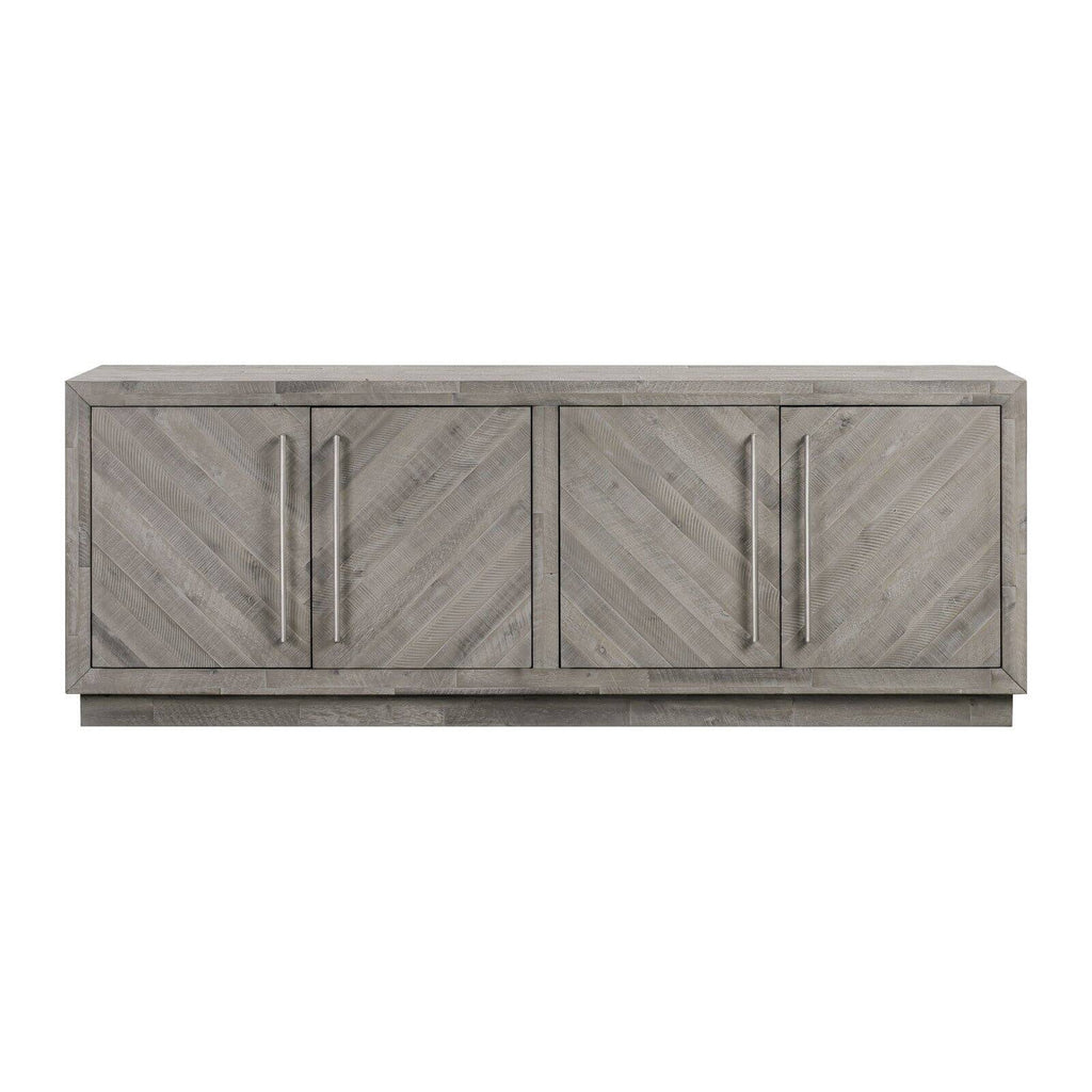 74" Solid Wood TV Stand S16833