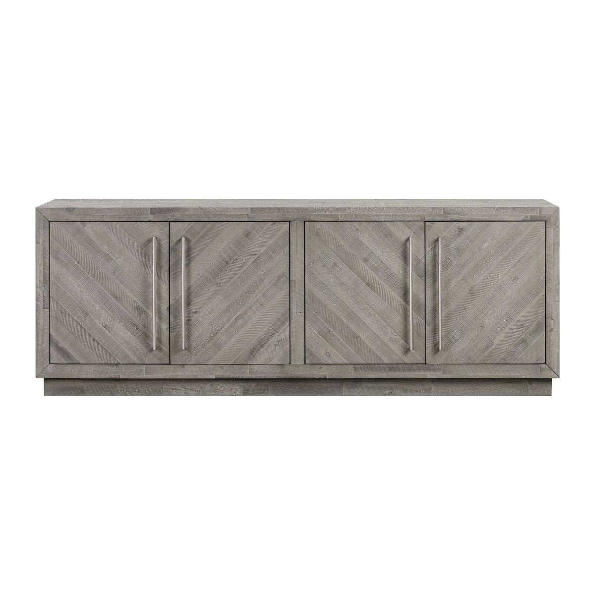 74" Solid Wood TV Stand S16833