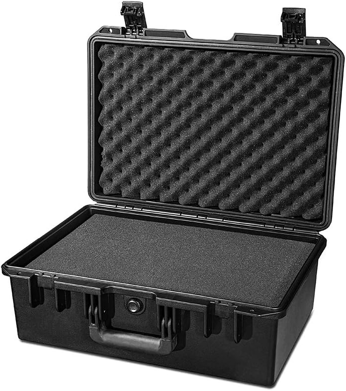 Large Water Proof Hard Case with Customizable Pluck Foam Interior, Pack of 2 B885