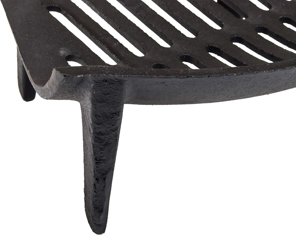 Black 18-Inch Cast Iron Fire Grate P4186