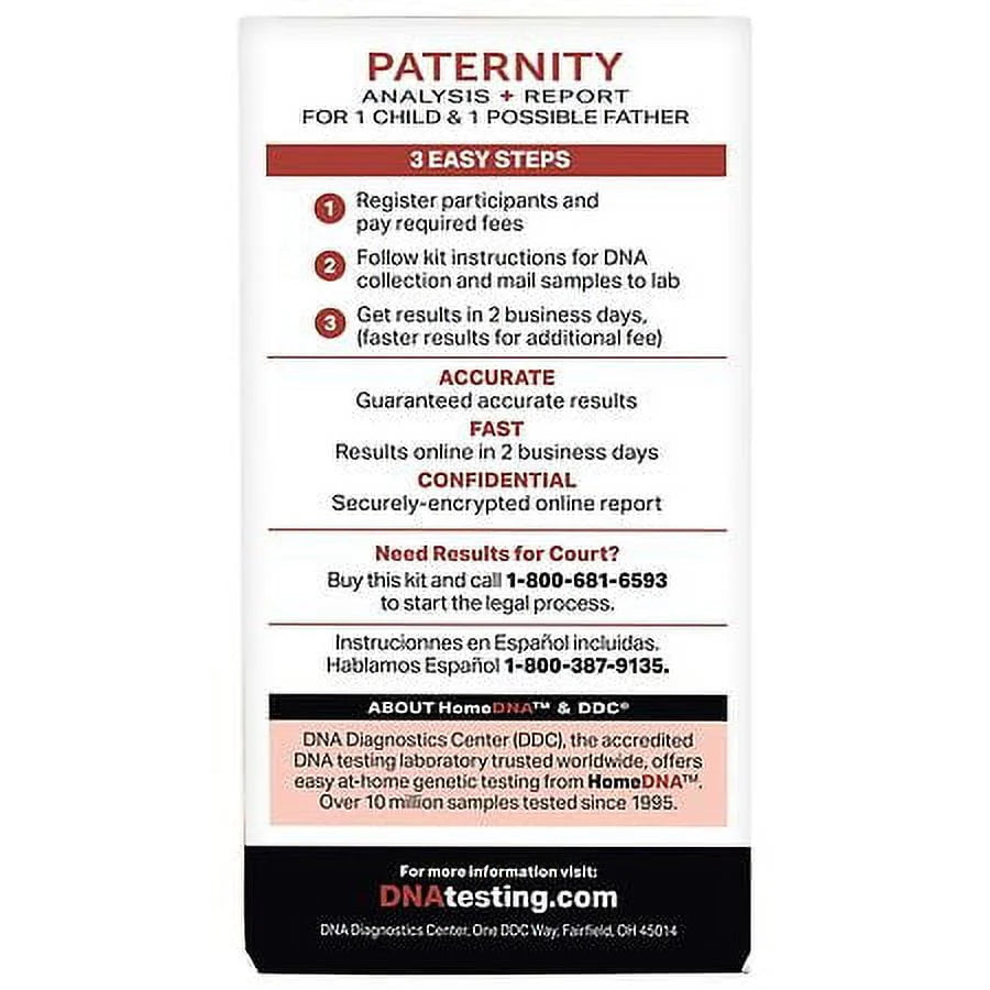 DNA Paternity Test Kit D3180